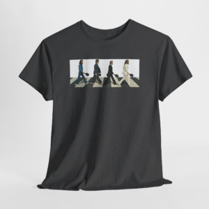 Beatles at Abby Road Graphic Tee — Iconic Abbey Road Walk Design